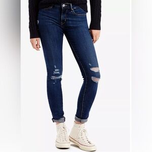 Levi’s 711 Skinny Distressed Jeans Size 31